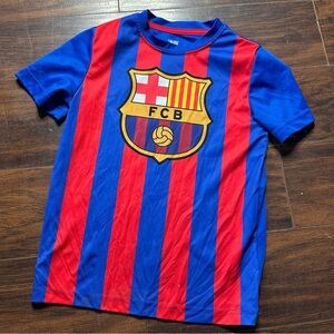 FC Barcelona Short Sleeve Soccer Jersey Shirt